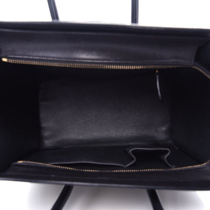 Celine Nubuck Smooth Calfskin Mini Tri-Color Luggage Olive 5 of 10
