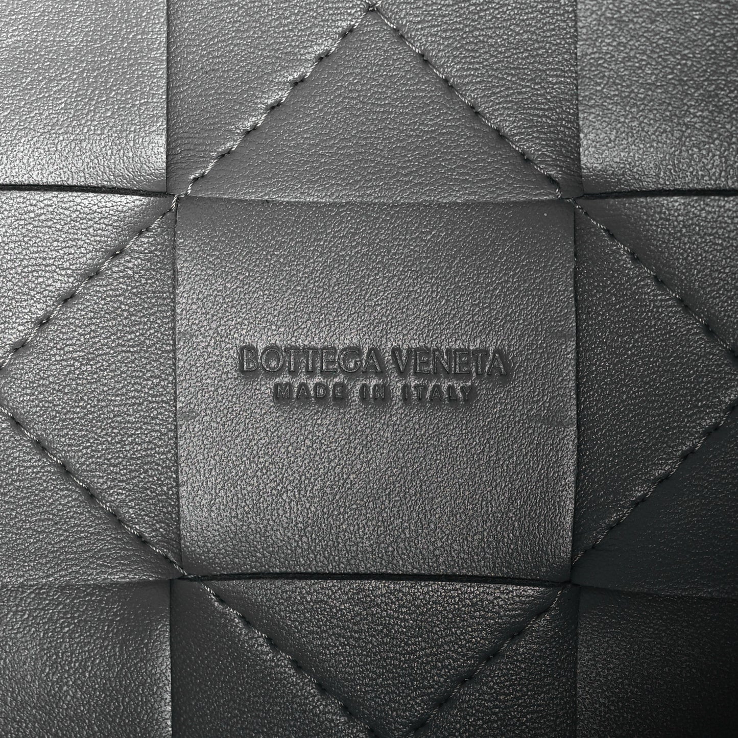 Nappa Maxi Intrecciato Small Cassette Bucket Bag Thunder