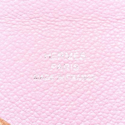 Hermes Chevre Mysore Verso Calvi Card Case Quebracho Mauve Sylvestre 6 of 7