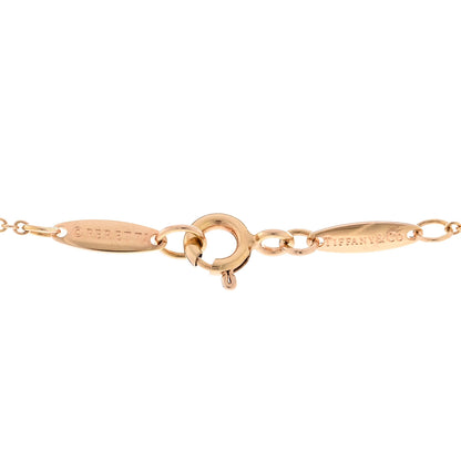 Tiffany 18K Rose Gold 12mm Elsa Peretti Bean Pendant Necklace 4 of 5