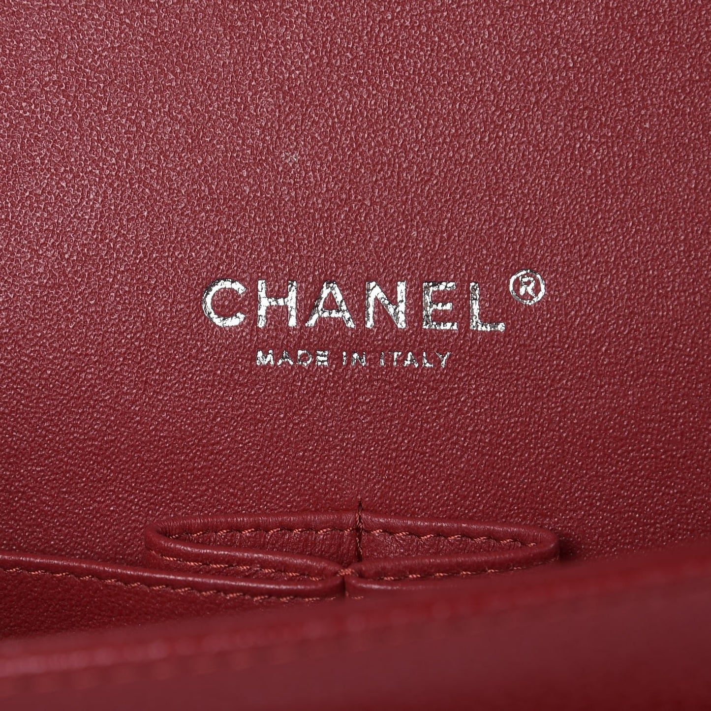 Caviar Quilted Maxi Double Flap Red