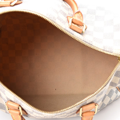 Louis Vuitton Damier Azur Speedy 30 4 of 17