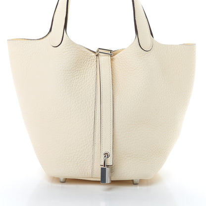 Hermes Taurillon Clemence Picotin Lock 18 PM Nata 8 of 11