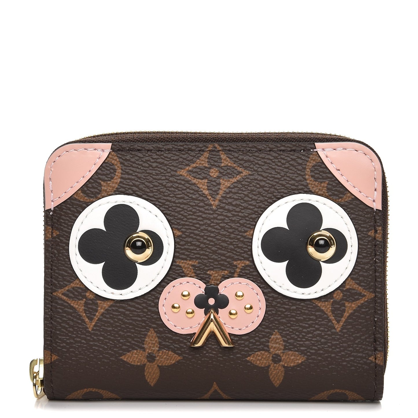 Monogram Valentine Dog Zippy Coin Purse