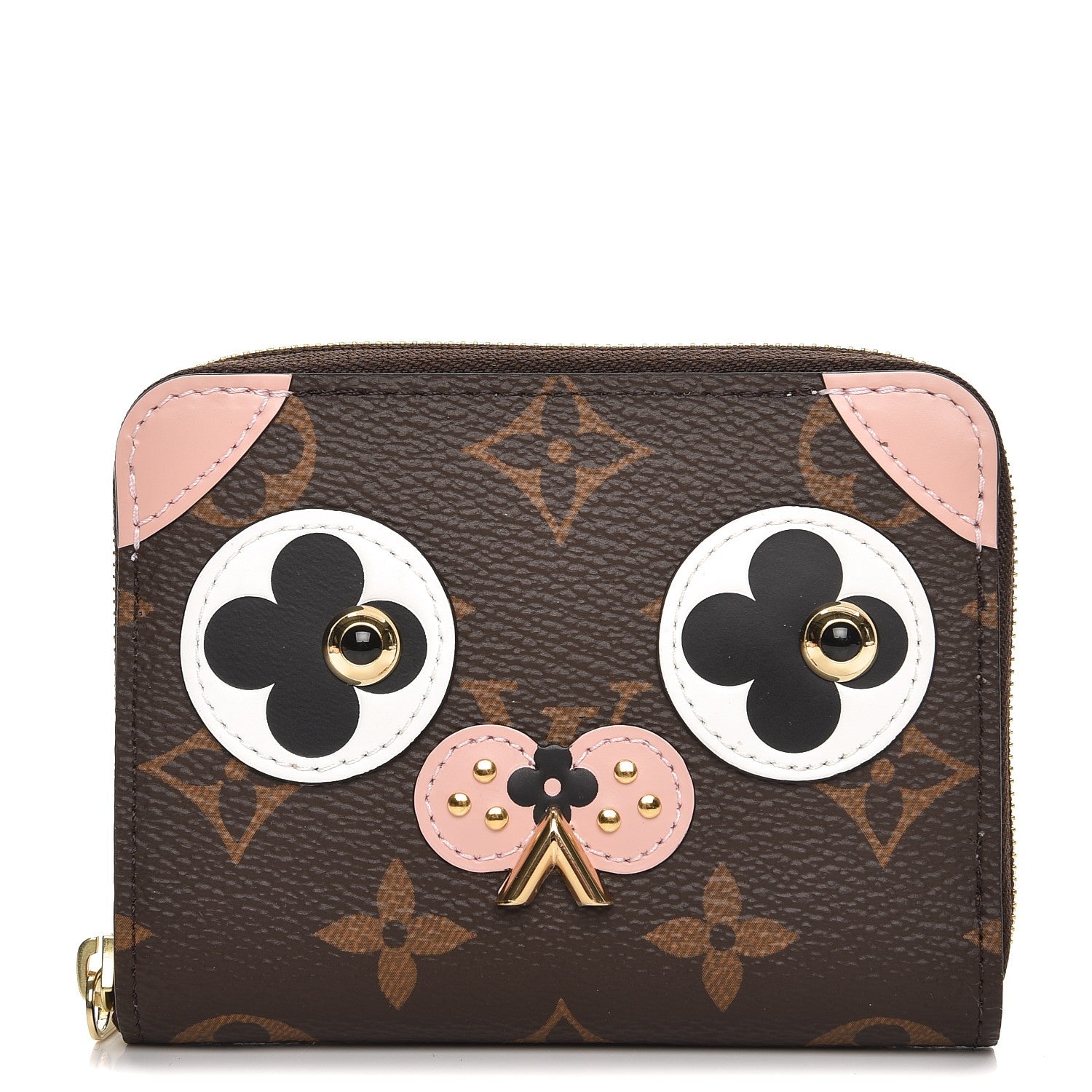 Louis Vuitton Monogram Valentine Dog Zippy Coin Purse 1 of 7