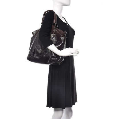 Prada Vernice Ombre Shopping Tote Purple 2 of 12