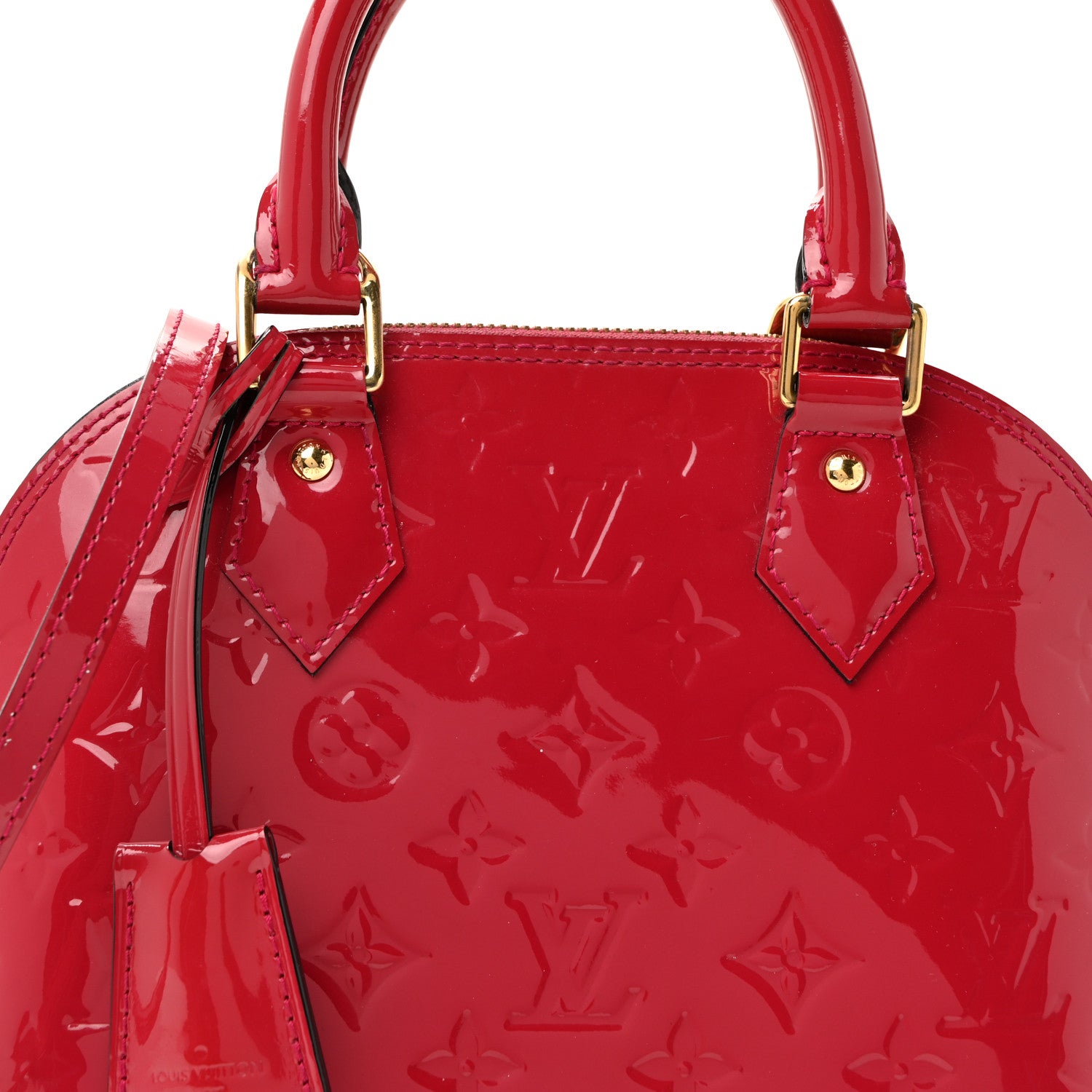 Louis Vuitton Vernis Alma BB Rose Indien 21 of 37