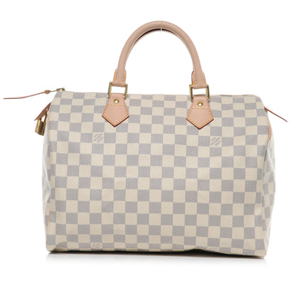 Louis Vuitton Damier Azur Speedy 30 1 of 7