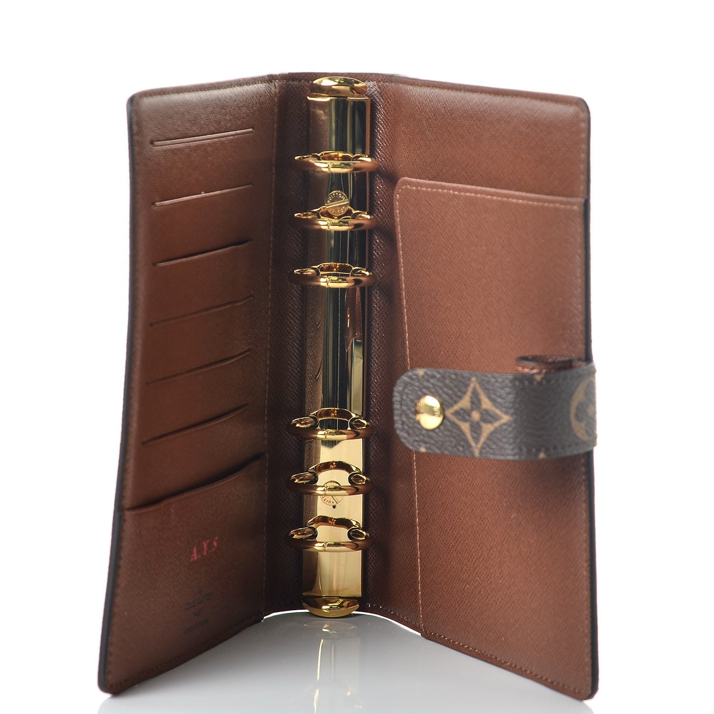Monogram Medium Ring Agenda Cover