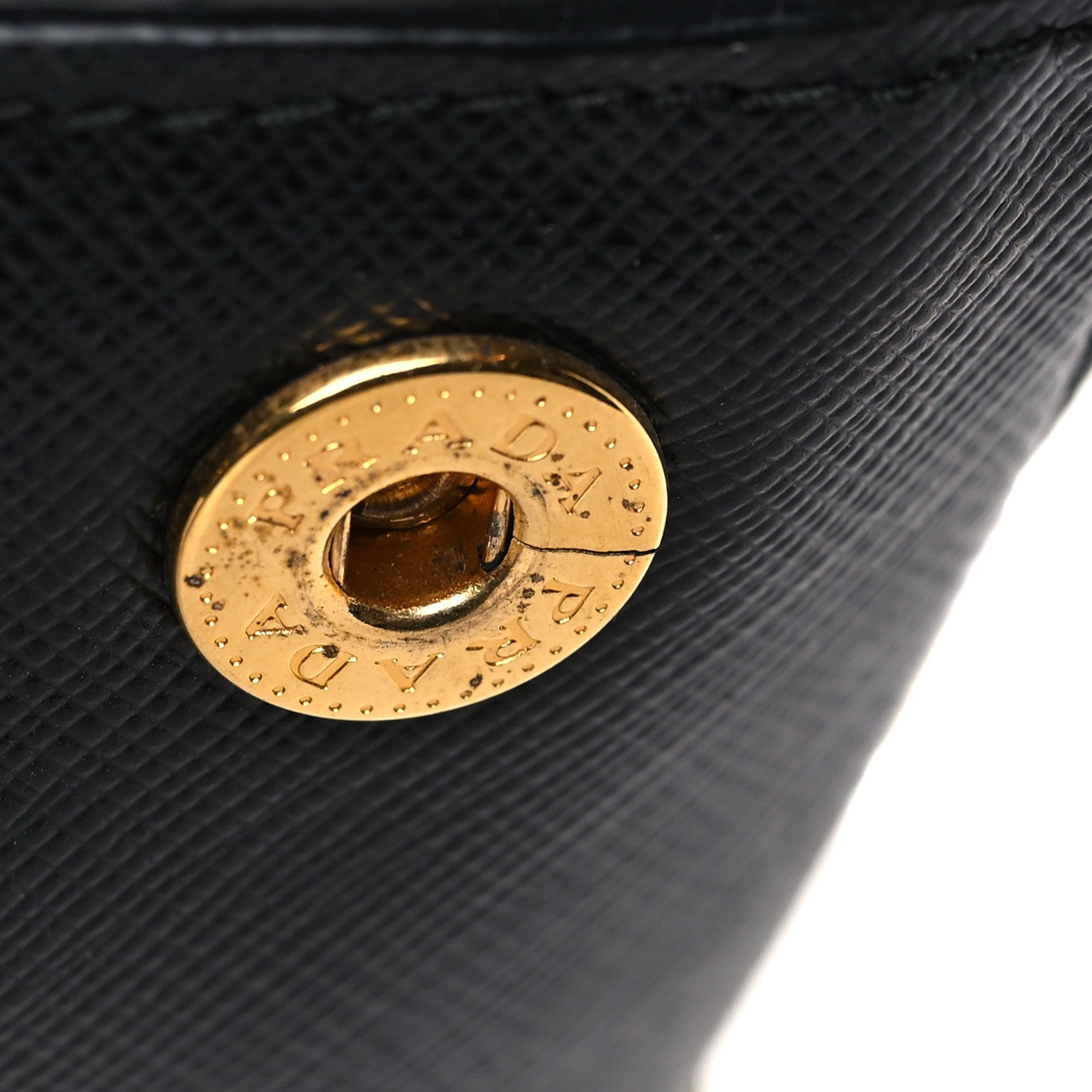 Prada Saffiano Lux Colorblock Medium Galleria Double Zip Tote Black Talco 12 of 12