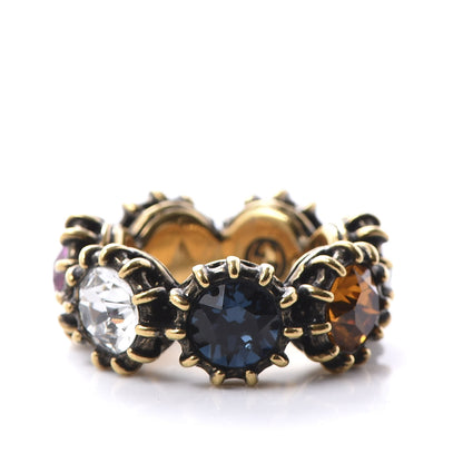 Gucci Tigerhead Crystal Ring 13 7 of 8