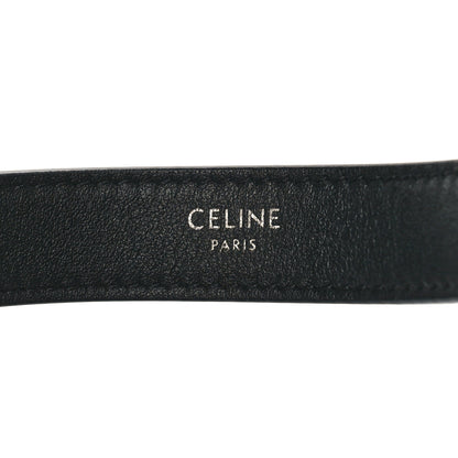 Celine Calfskin Studded Ava Logo Shoulder Bag Black 6 of 8
