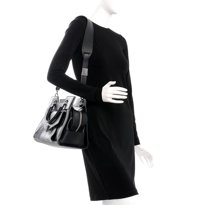 Proenza Schouler Vacchetta Calfskin Small PS13 Satchel Black 2 of 13