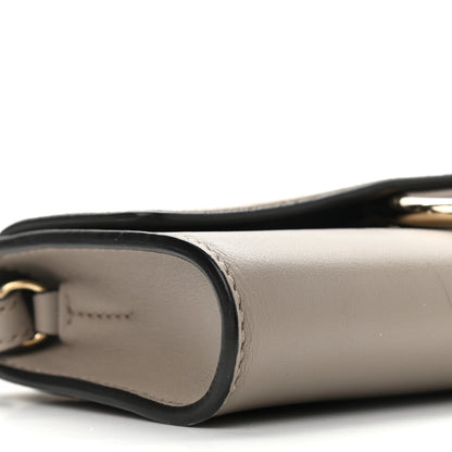 Chloe Suede Calfskin Mini Faye Shoulder Bag Motty Grey 8 of 11