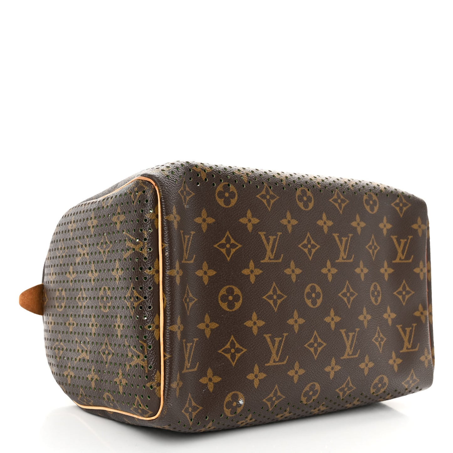 LOUIS VUITTON Monogram Perforated Speedy 30 Green