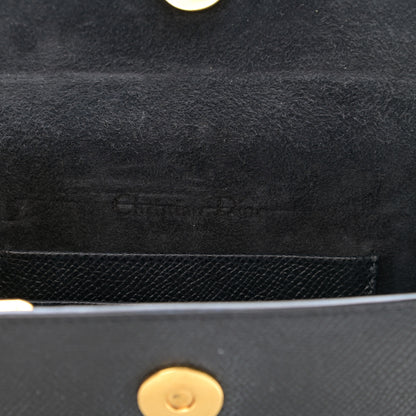 Christian Dior Grained Calfskin Saddle Belt Bag Black 6 of 13