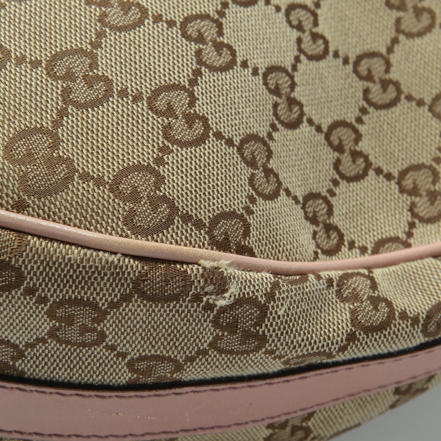 Gucci Monogram Medium GG Twins Hobo Pink 8 of 8