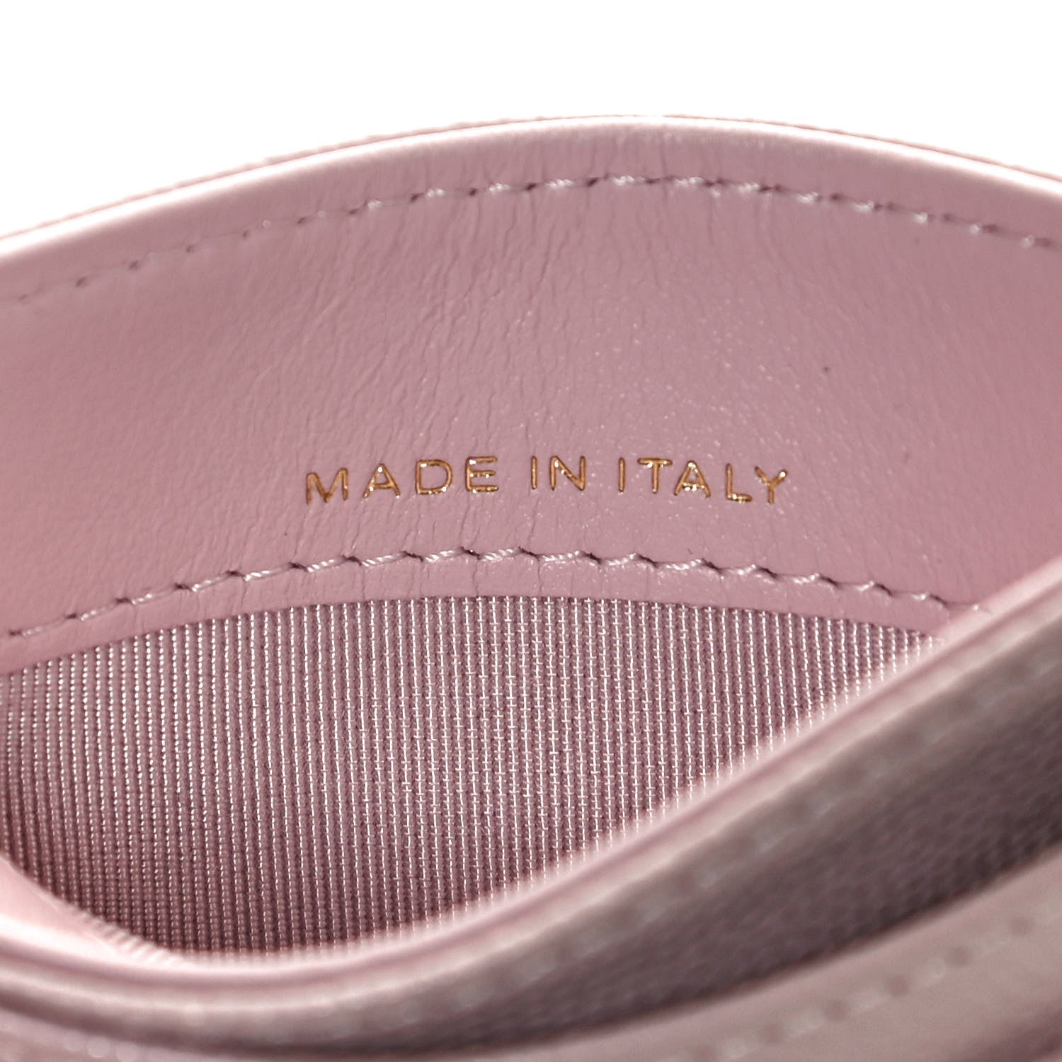 Chanel Caviar Quilted Card Holder Light Pink 7 of 10