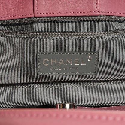 Chanel Calfskin Small Cerf Shopper Tote Pink 5 of 7
