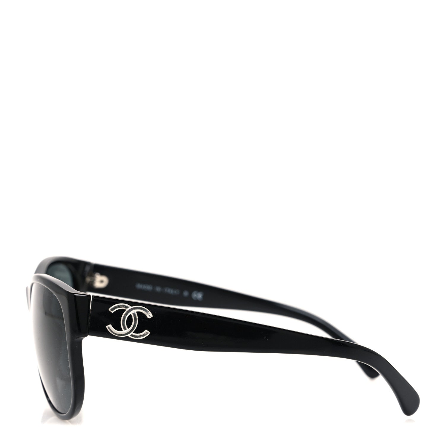 Chanel Acetate CC Logo Sunglasses 5182 Black 3 of 7