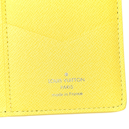 Louis Vuitton Damier Graphite Logo Pocket Organizer Yellow 5 of 7