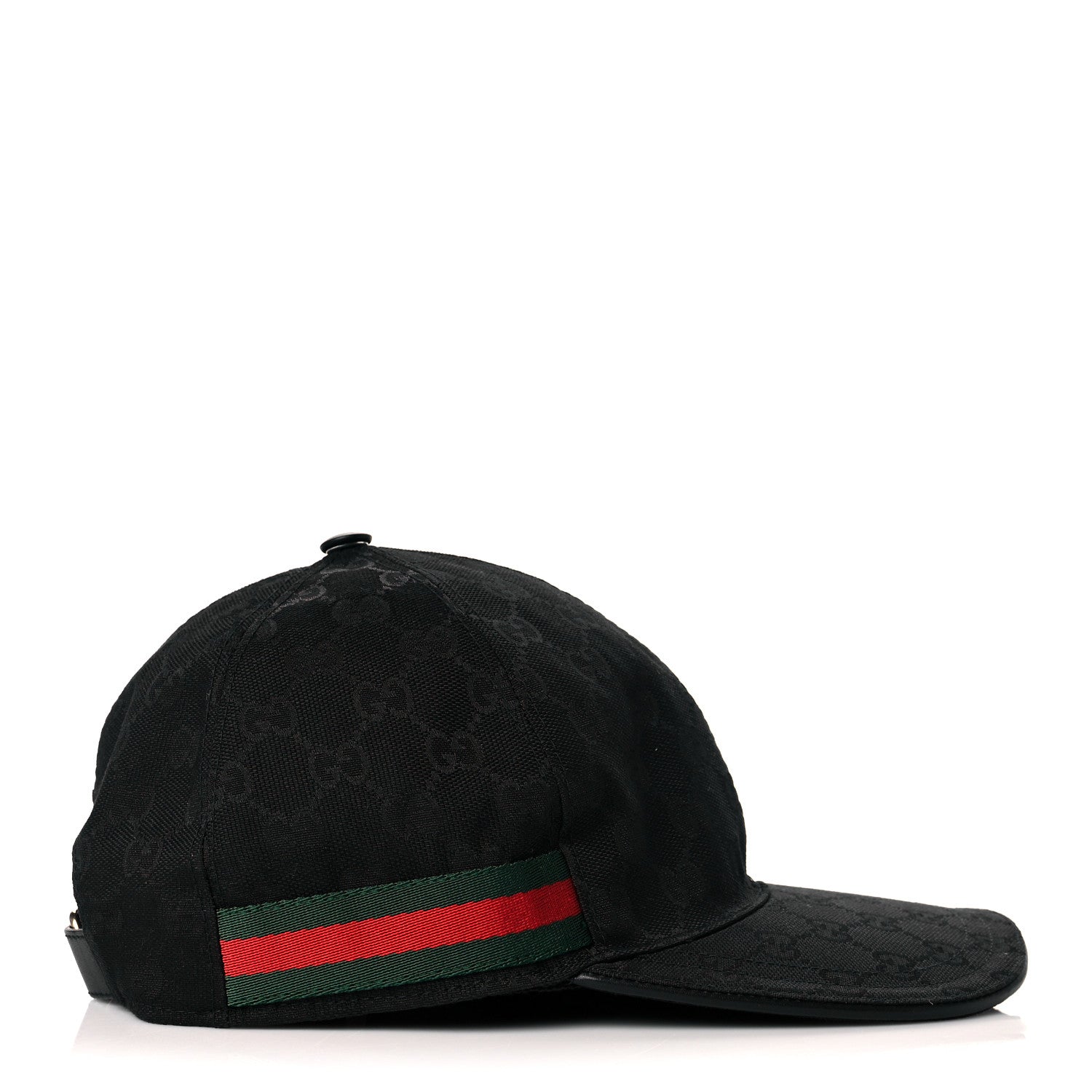 Gucci Monogram Web Baseball Hat L Black 4 of 9