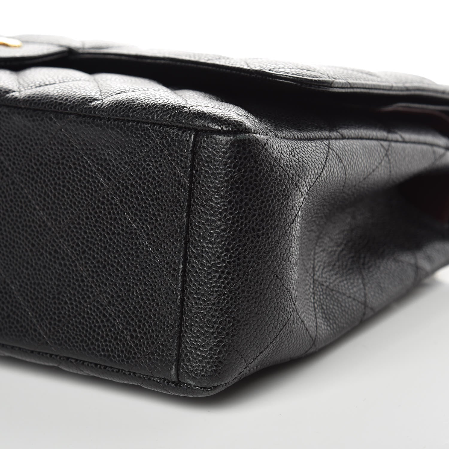 Chanel Caviar Quilted Maxi Double Flap Black 8 of 9