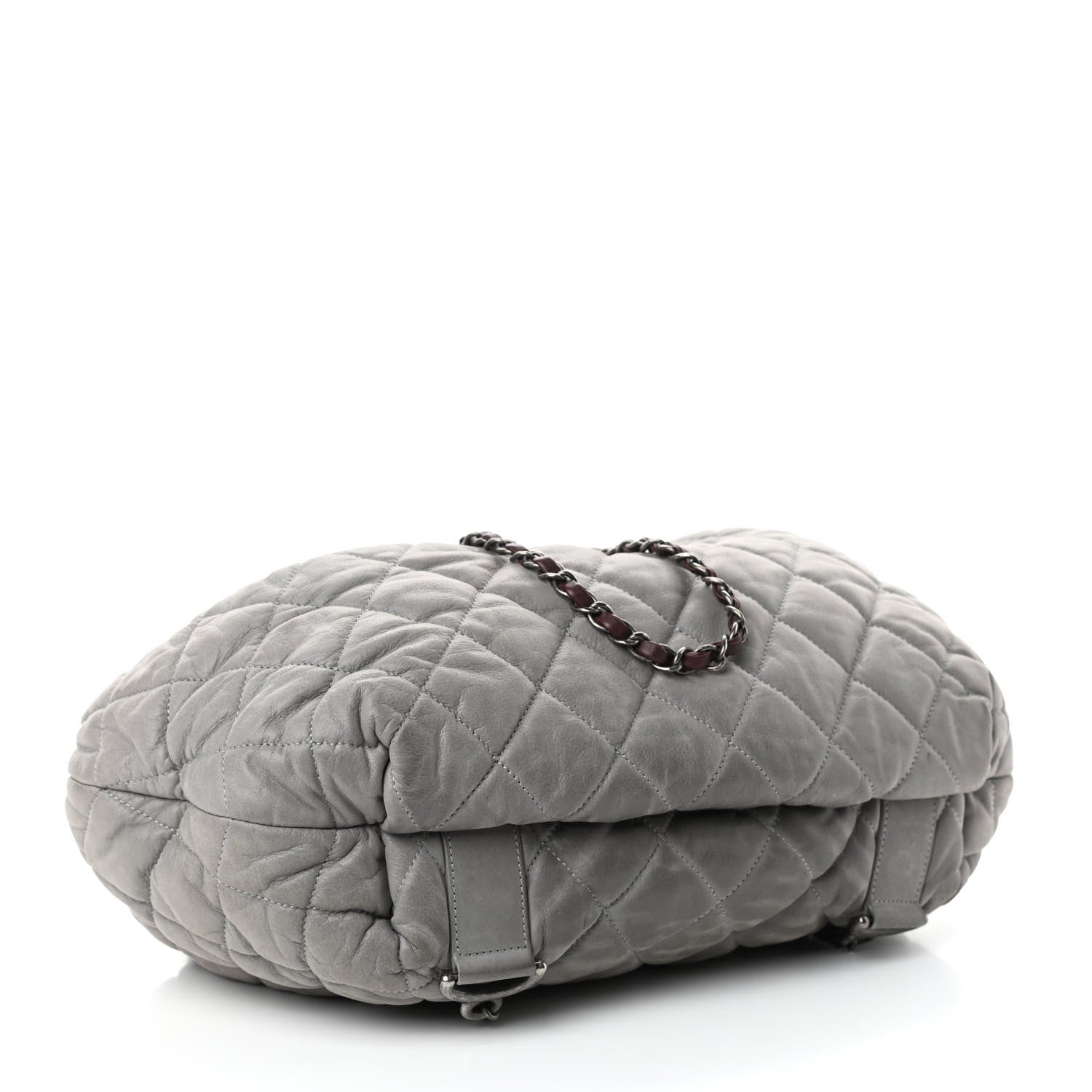 Chanel Iridescent Calfskin Quilted In The Mix Backpack Grey 4 of 10