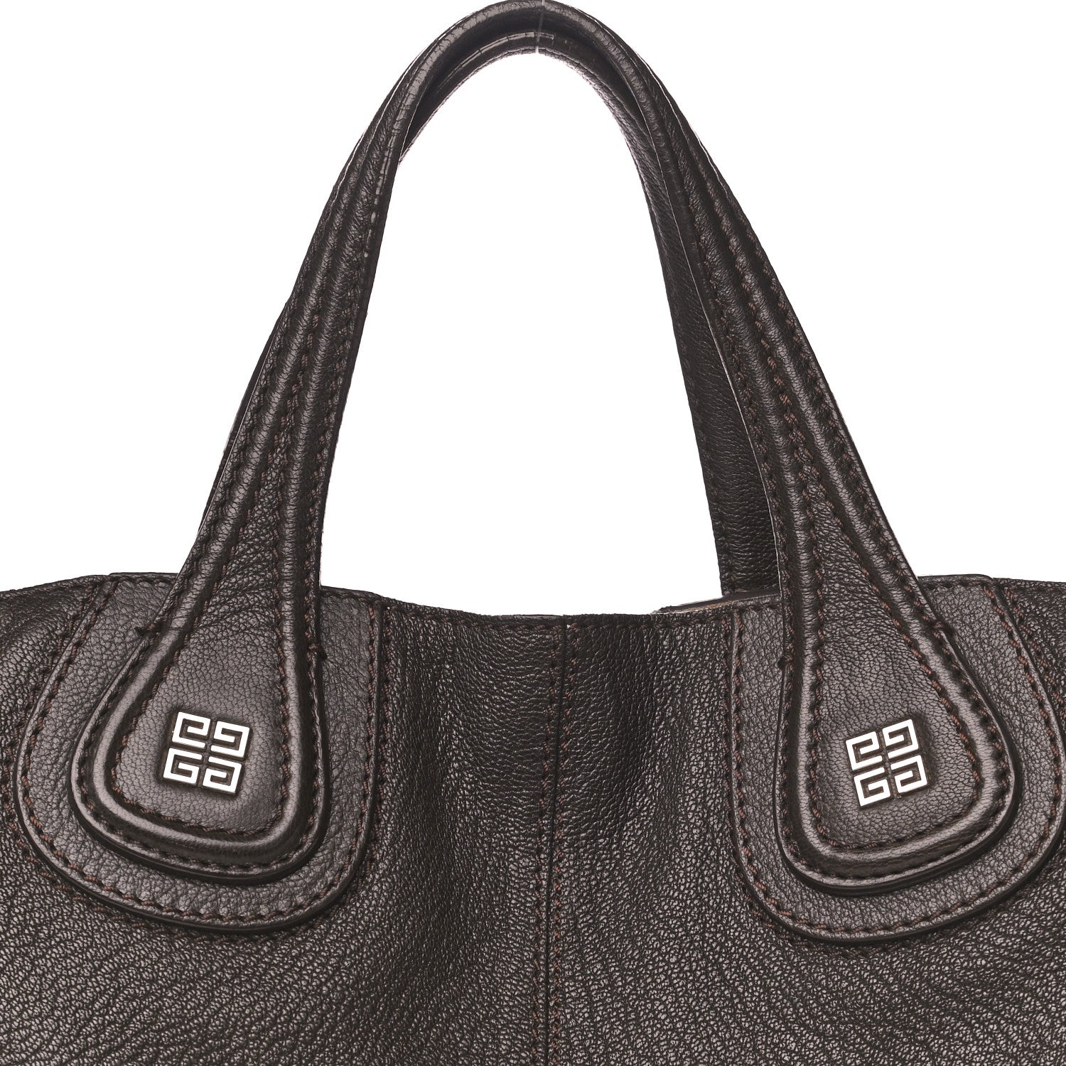 Givenchy Sugar Goatskin Nightingale North South Tote Brown 8 of 16