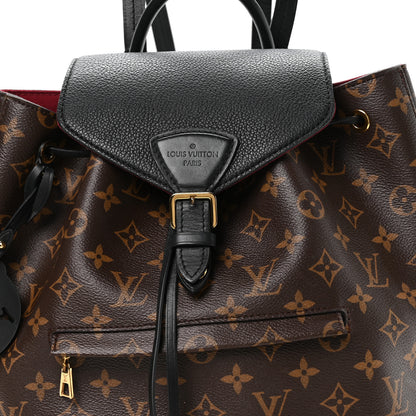 Louis Vuitton Monogram Montsouris PM Black 6 of 10