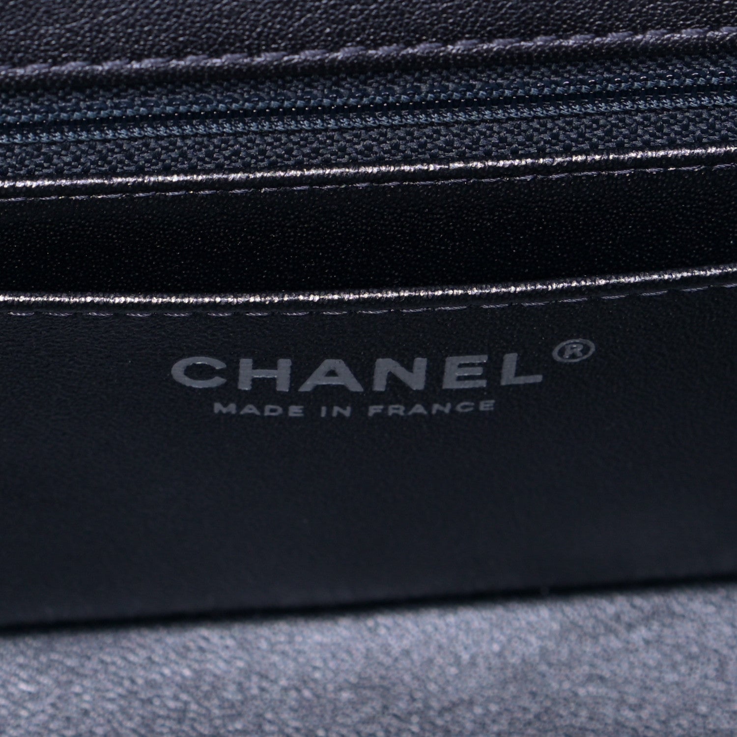 Chanel Metallic Sheepskin Quilted 2.55 Reissue Mini Flap Dark Silver 9 of 9