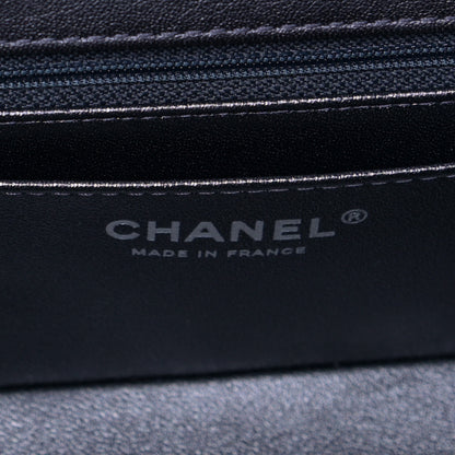 Chanel Metallic Sheepskin Quilted 2.55 Reissue Mini Flap Dark Silver 9 of 9