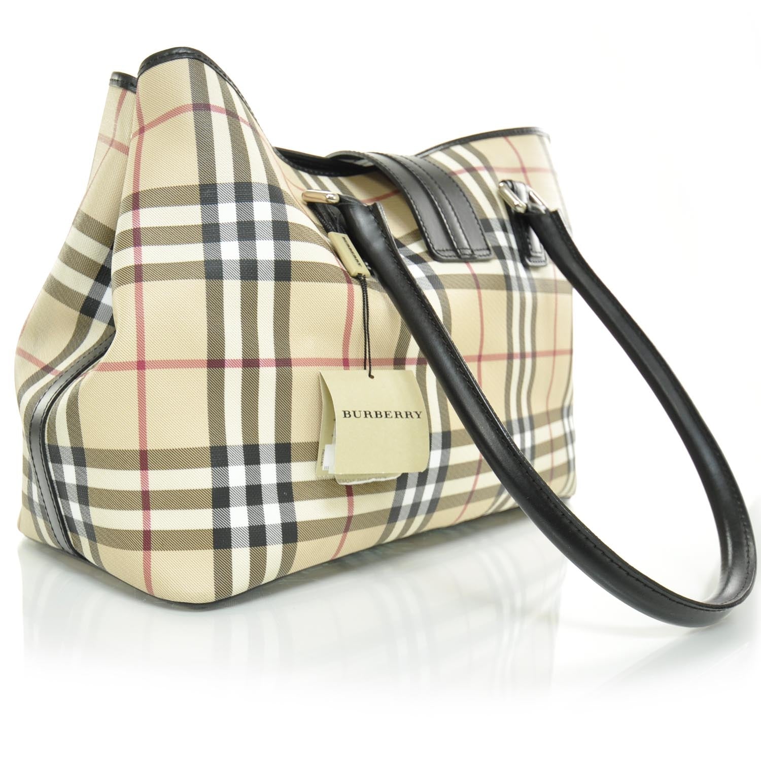 Burberry House Check Large Buckle Tote 9 of 9