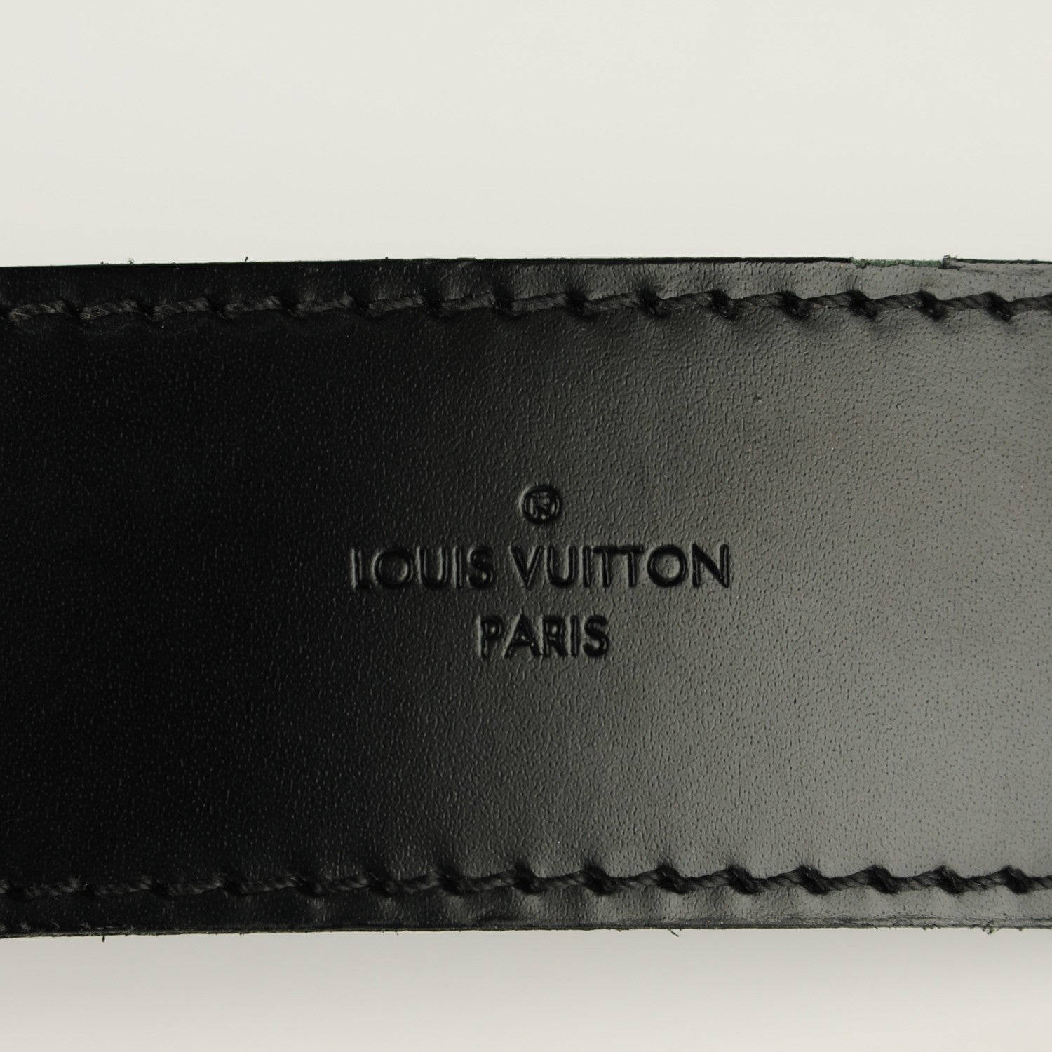 Louis Vuitton Calfskin Keepall Bandouliere Adjustable Shoulder Strap Black 3 of 3