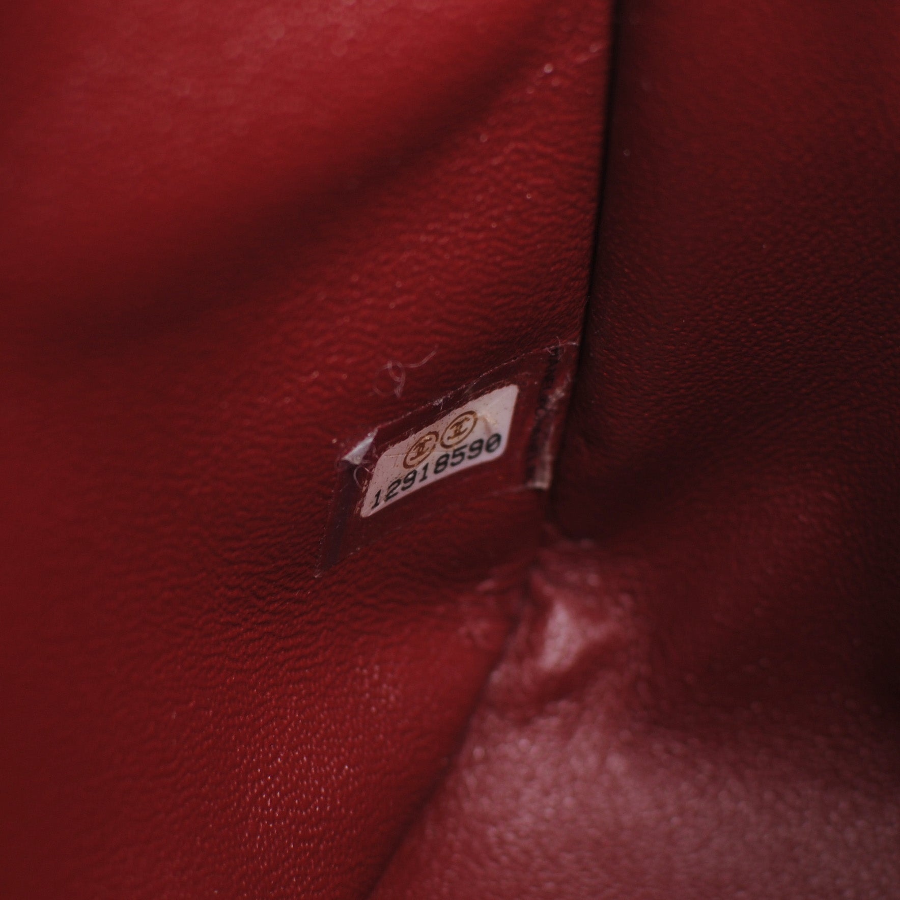 Chanel Caviar Jumbo Single Flap Red 8 of 8