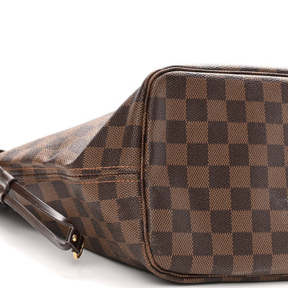 Louis Vuitton Damier Ebene Neo Neverfull MM Rose Ballerine 9 of 12