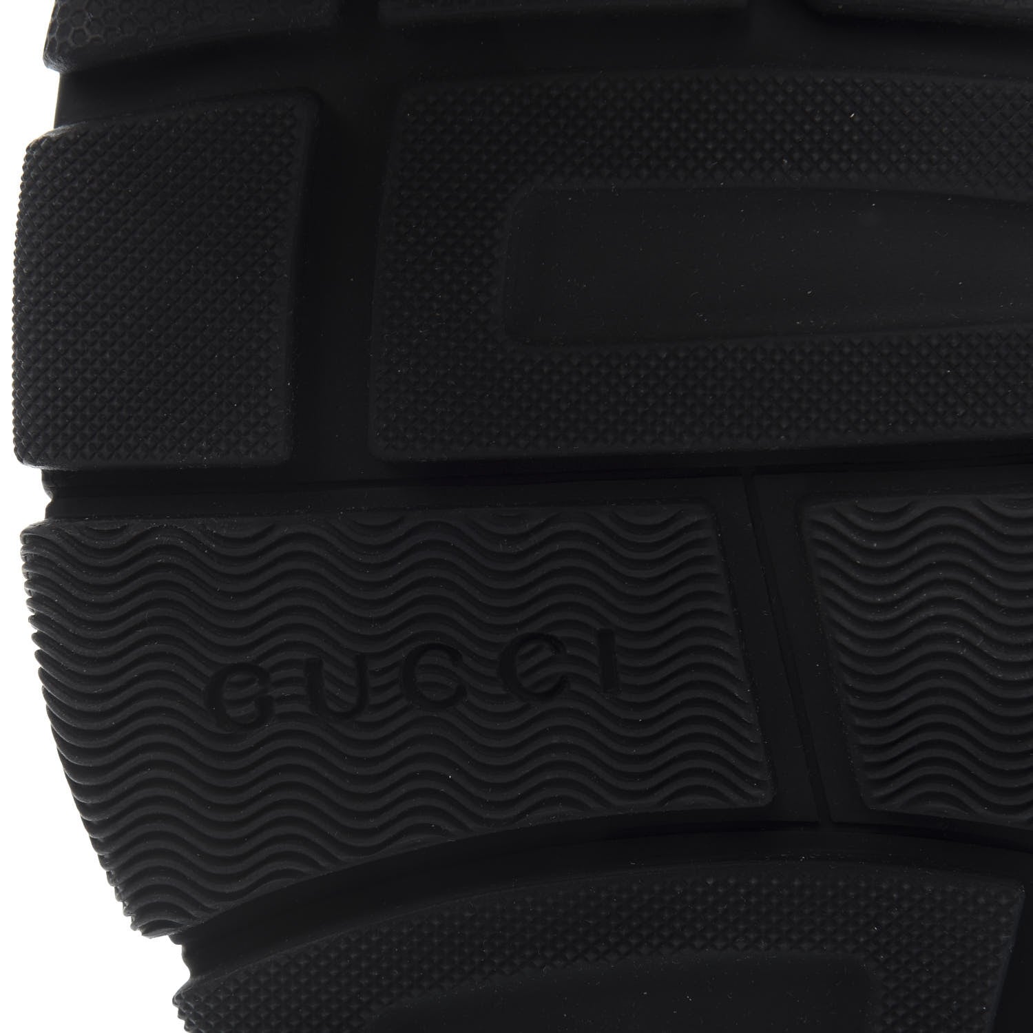 Gucci X SEGA Nappa Mesh Mens Aguru Sandals 10.5 Loess Black 7 of 9