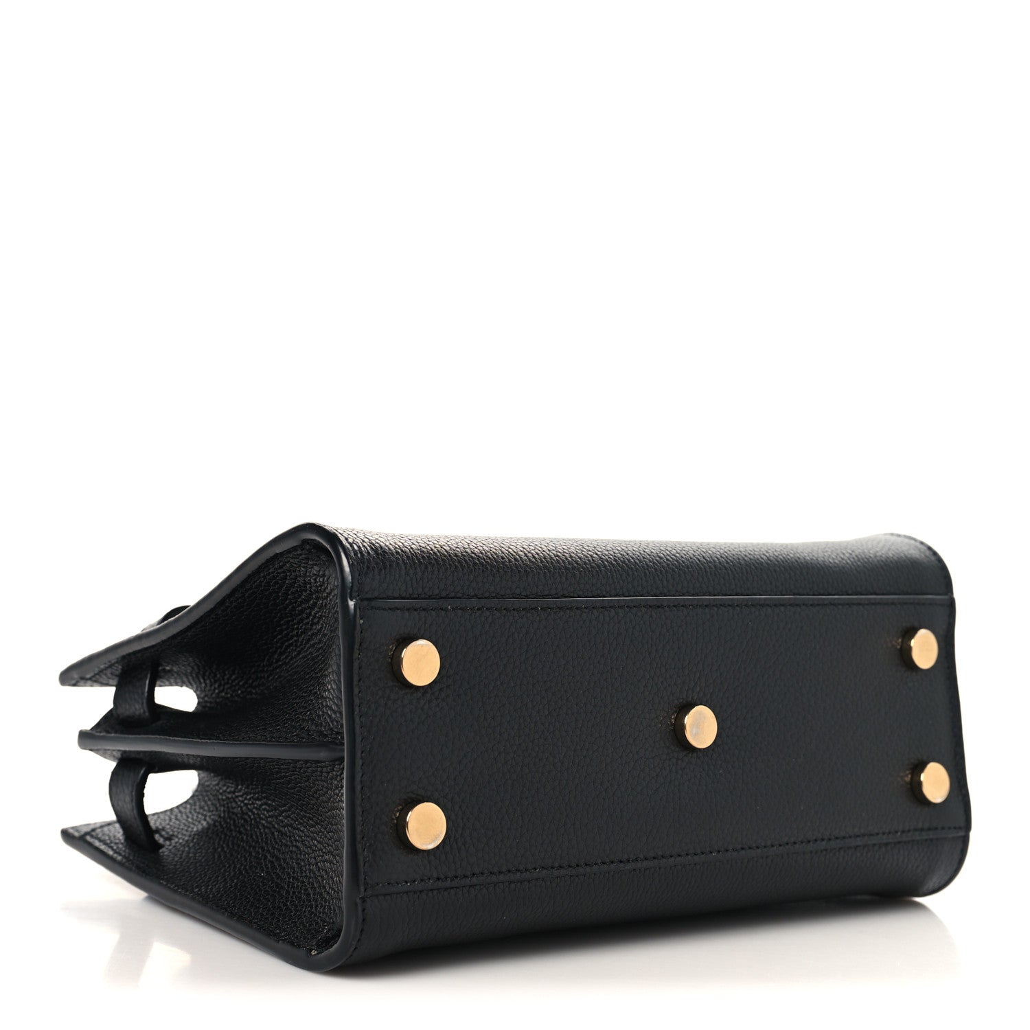 Saint Laurent Grained Calfskin Nano Supple Sac De Jour Black 4 of 11