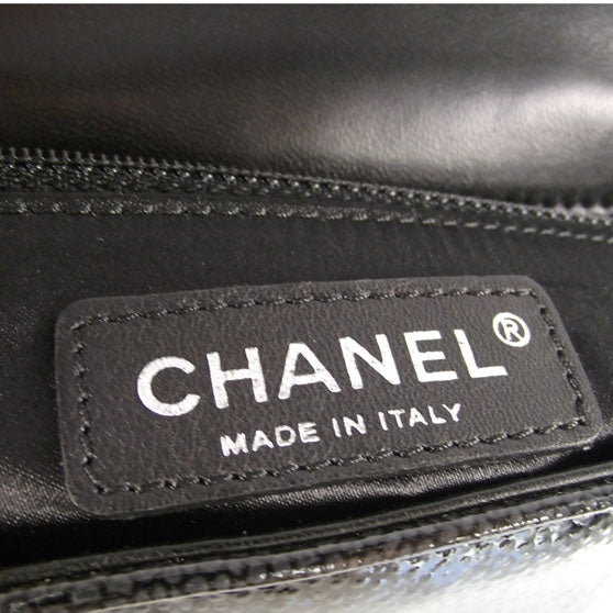 Chanel Patent Caviar Quilted 2.55 Flap Black 7 of 10