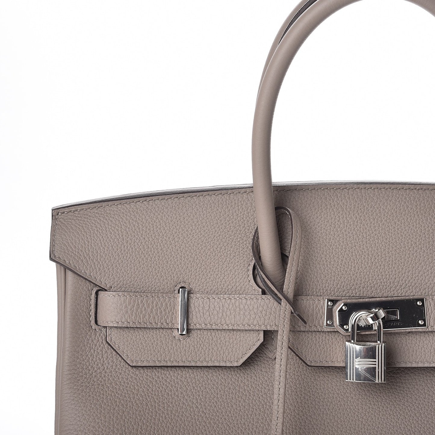 Togo Birkin 35 Gris Asphalte