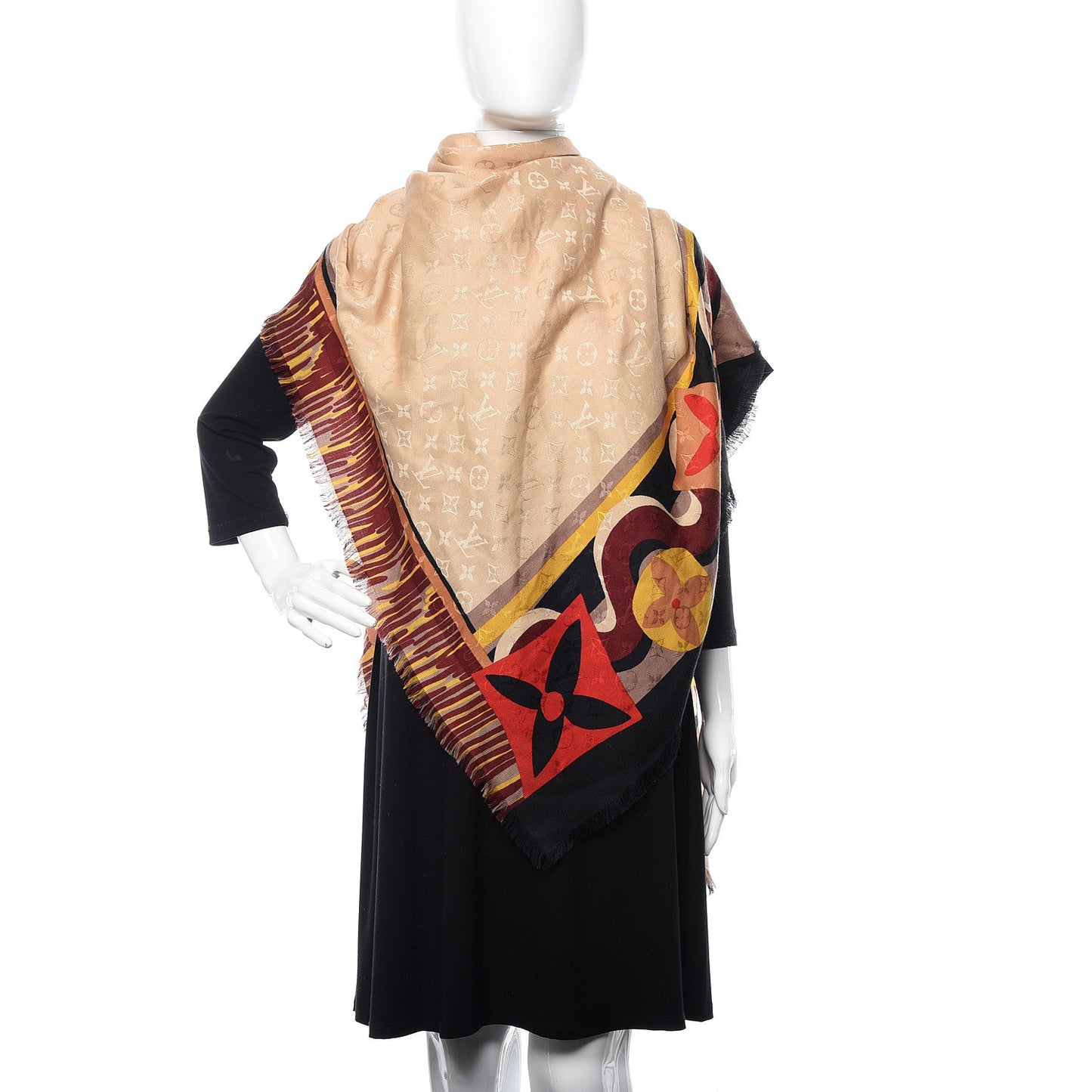 Wool Silk Jungle Fever Shawl