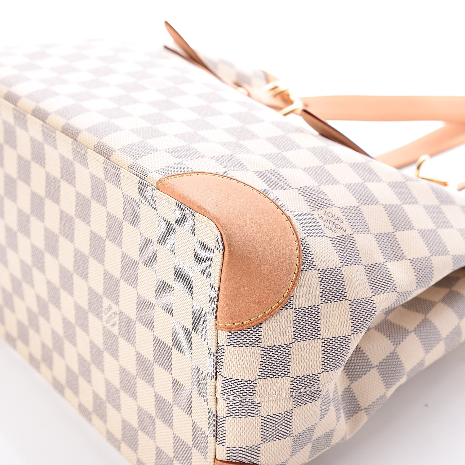 Louis Vuitton Damier Azur Hampstead MM 10 of 16