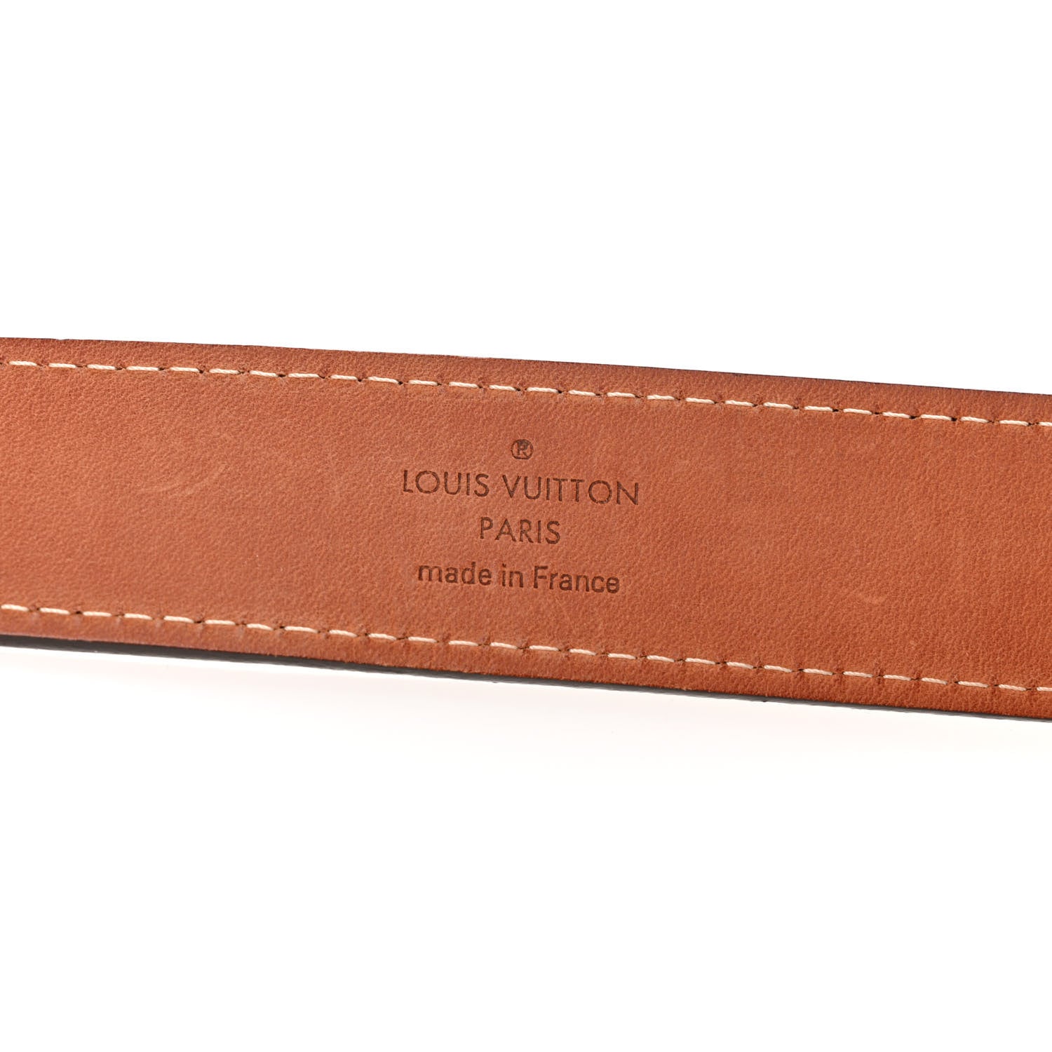 Louis Vuitton Damier Ebene Tresor Belt 90 36 5 of 11