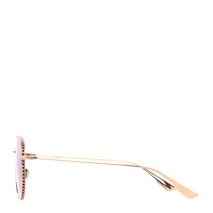 Christian Dior Metal Dior By Dior 2 Sunglasses Gold 3 of 8
