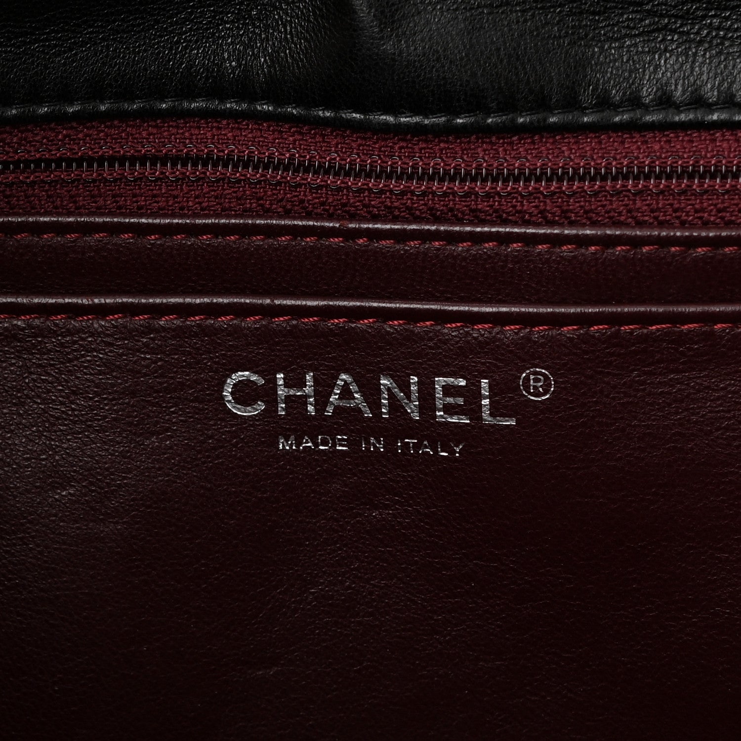 Chanel Lambskin Quilted Jumbo Single Flap Black 5 of 9