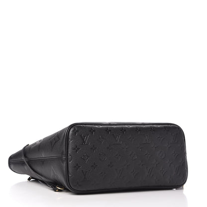 Louis Vuitton Empreinte Monogram Giant Neverfull MM Black 4 of 9