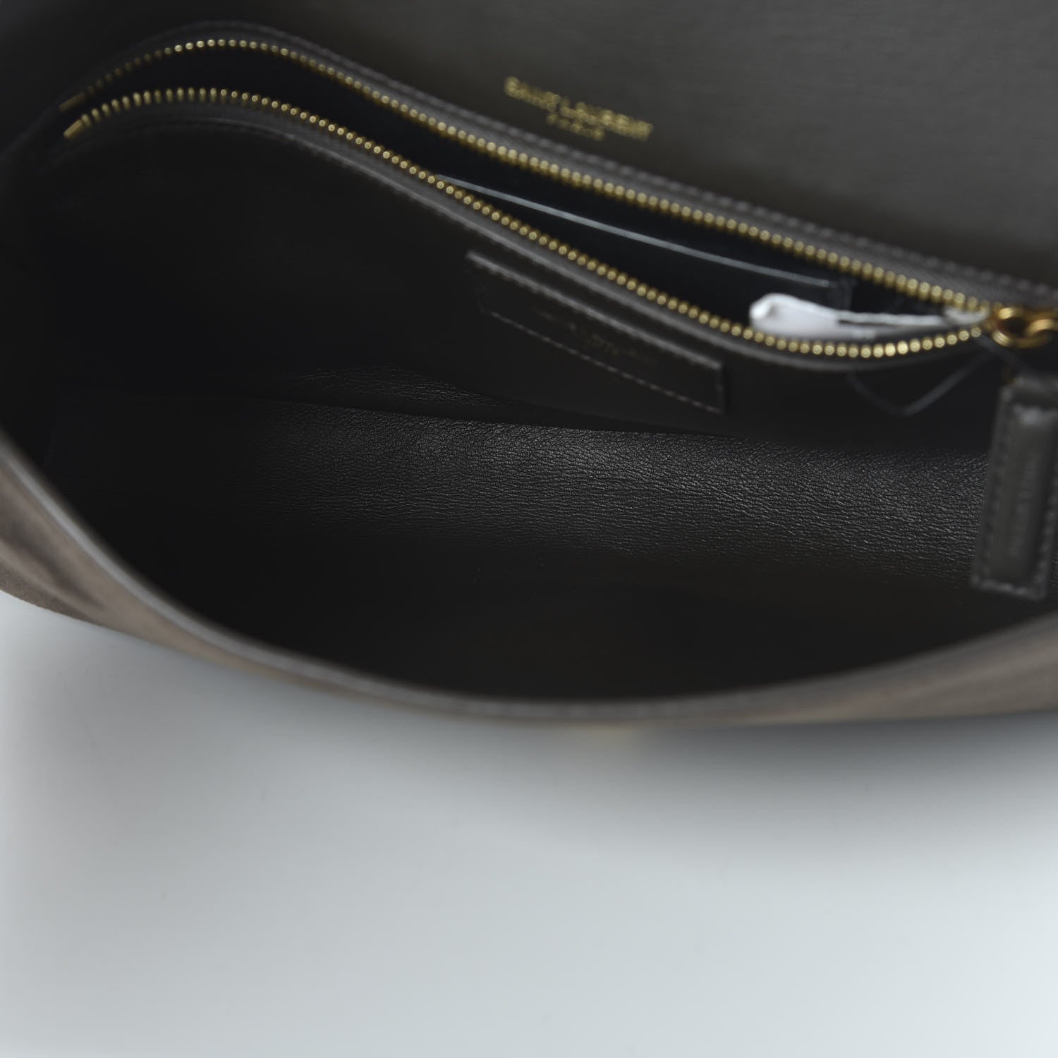 Saint Laurent Suede Monogram Tassel Kate 99 Pebble 5 of 9
