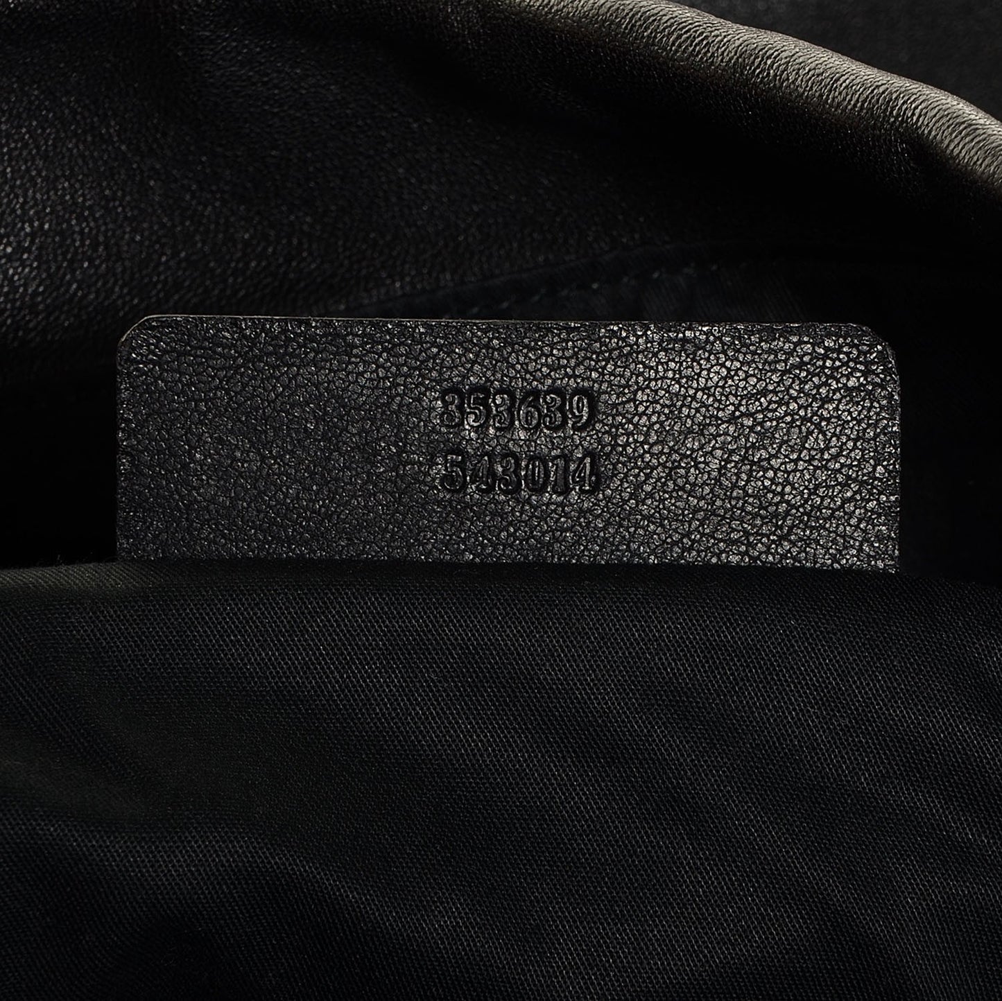Lambskin Large De Manta Tote Black