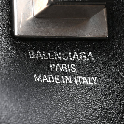 Balenciaga Smooth Calfskin Large Bel Air Carry All Bag Black 6 of 10