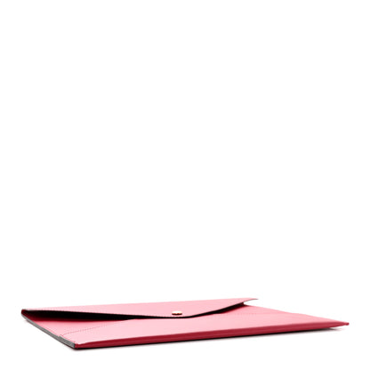 Louis Vuitton Calfskin Envelope Pouch Pink 4 of 10